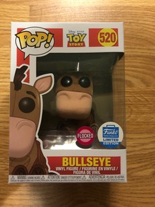 flocked bullseye pop toy story