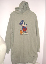 UT Andy Warhol MICKEY MOUSE Long SWEAT SHIRT DRESS HOODIE Uniqlo size M