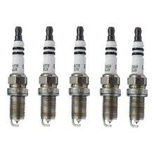 Set of 5 Spark Plugs Bosch Platinum Plus FR7DPP+ For Volvo C70 S40 S60 S80 S90
