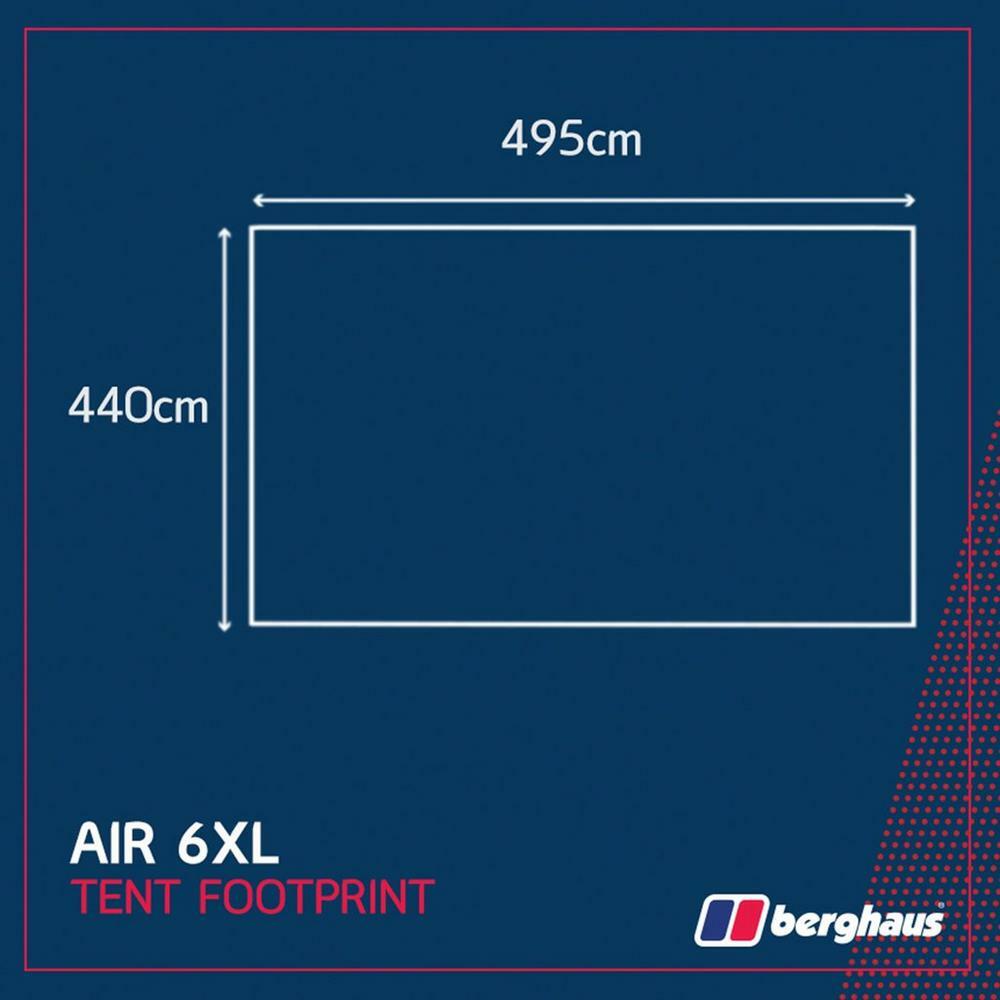 Neue Berghaus Air 6 XL Zelt Footprint 
