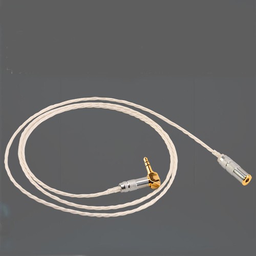 Sterling Silver Headphone Extension Cable 3.5mm Jack Male to Female AUX Cable - 第 1/12 張圖片