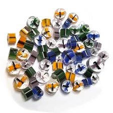 Dragonfly Assortment COE 96 Murrine Millefiori - Glacial Art Glass ASRT-DF-96