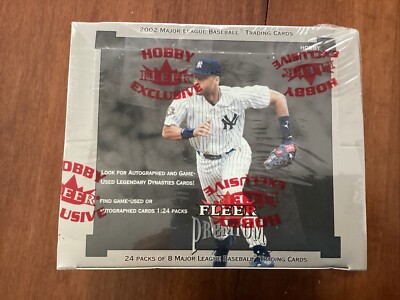 2002 Fleer Premium Baseball Hobby Box 