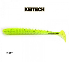 KEITECH SWING IMPACT 2.5'' col. IT01T CHART SHAD SILICONICO SPINNING CONF. 10 PZ