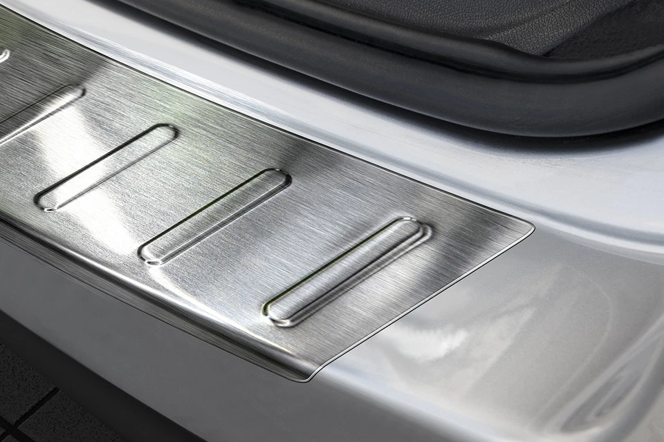 Protector de borde de carga adecuado para Renault Laguna 3 III Combi 2008-2015 acero inoxidable - Imagen 2 de 2