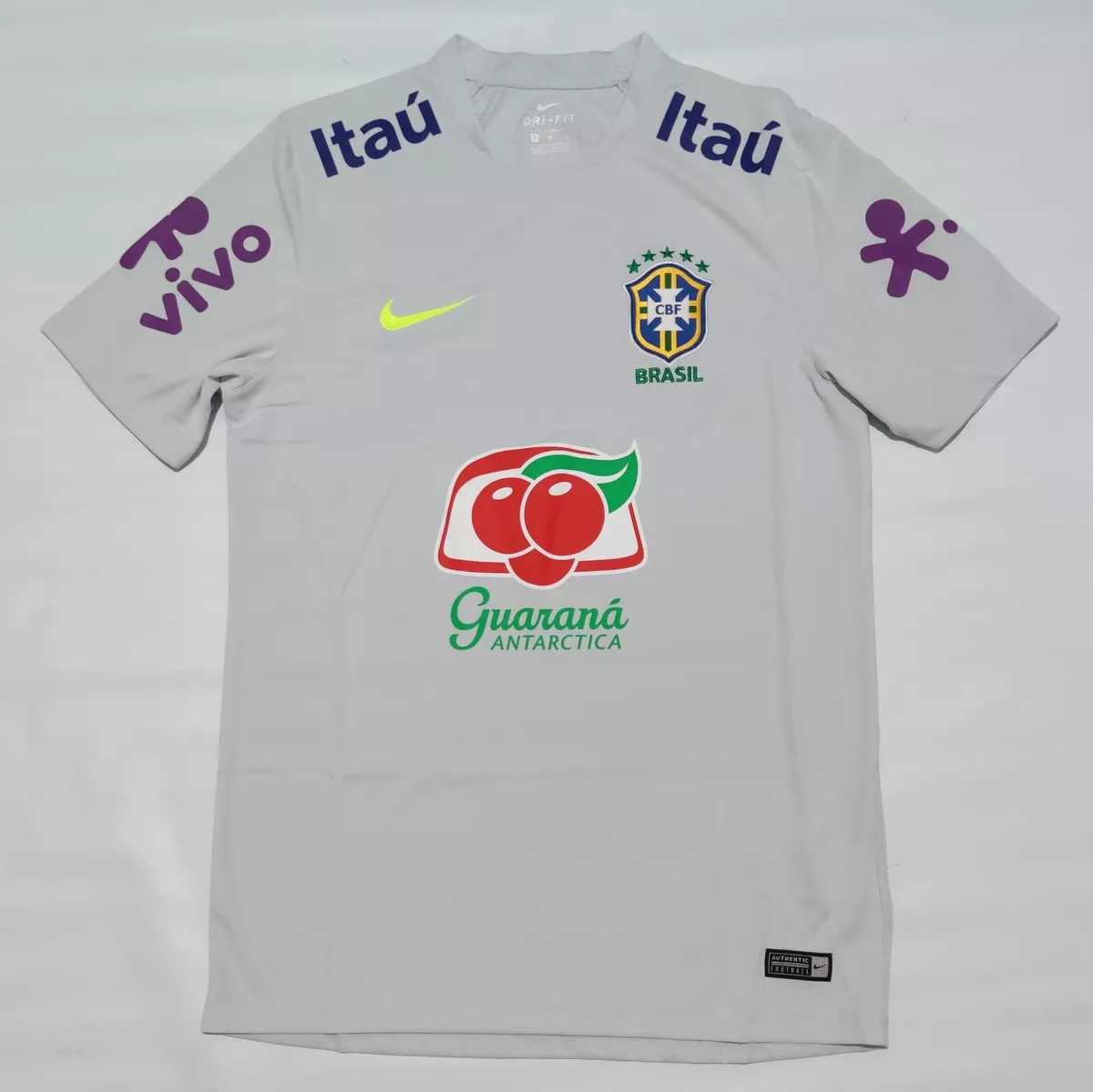 Brazil Training Jersey 2018/2019 Grey Nike Brasil Shirt