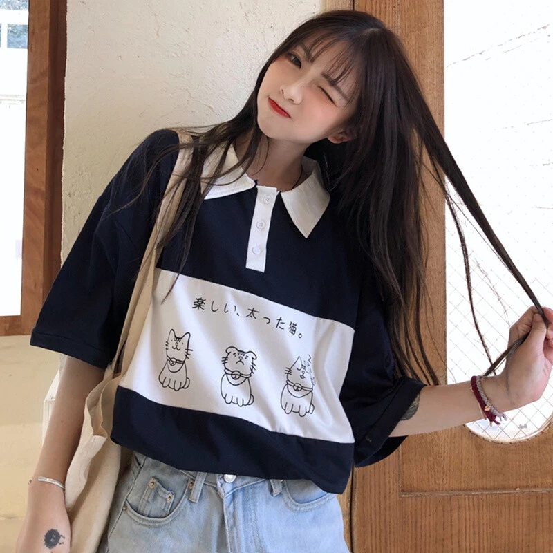 Cute loose cheap tops