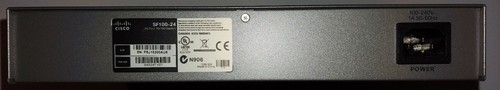 Cisco Small Business Unmanaged (SF100-24) 24-Ports Rack-Mountable Ethernet... - Photo 4/4