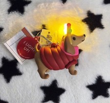 Bath and Body Works Dachshund Dog Light Up Pocketbac Holder Christmas '25