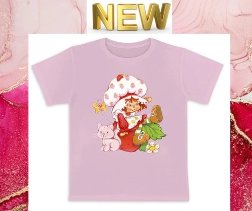 Strawberry Shortcake Girls SIZE 6-6X Short Sleeve Graphic T-Shirt color pink - Picture 1 of 10