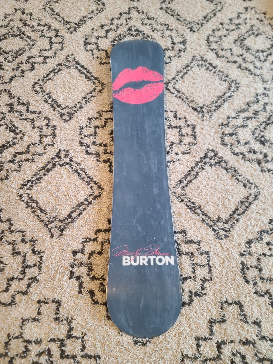 Burton Custom Marilyn Monroe Snowboard 158 | eBay