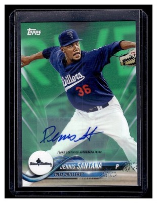Santana, Dennis - 2018 Topps Pro Debut - Autograph - 30/99