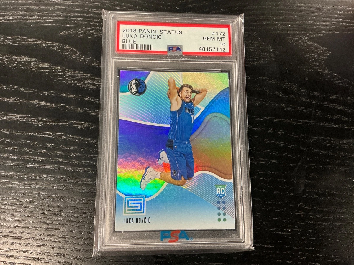 Luka Dončić 10 Graded Basketball Rookie Sports Trading Cards