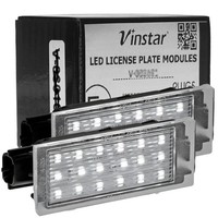 Vinstar LED Kennzeichenbeleuchtung FüR Renault Clio III IV Espace IV Twingo II