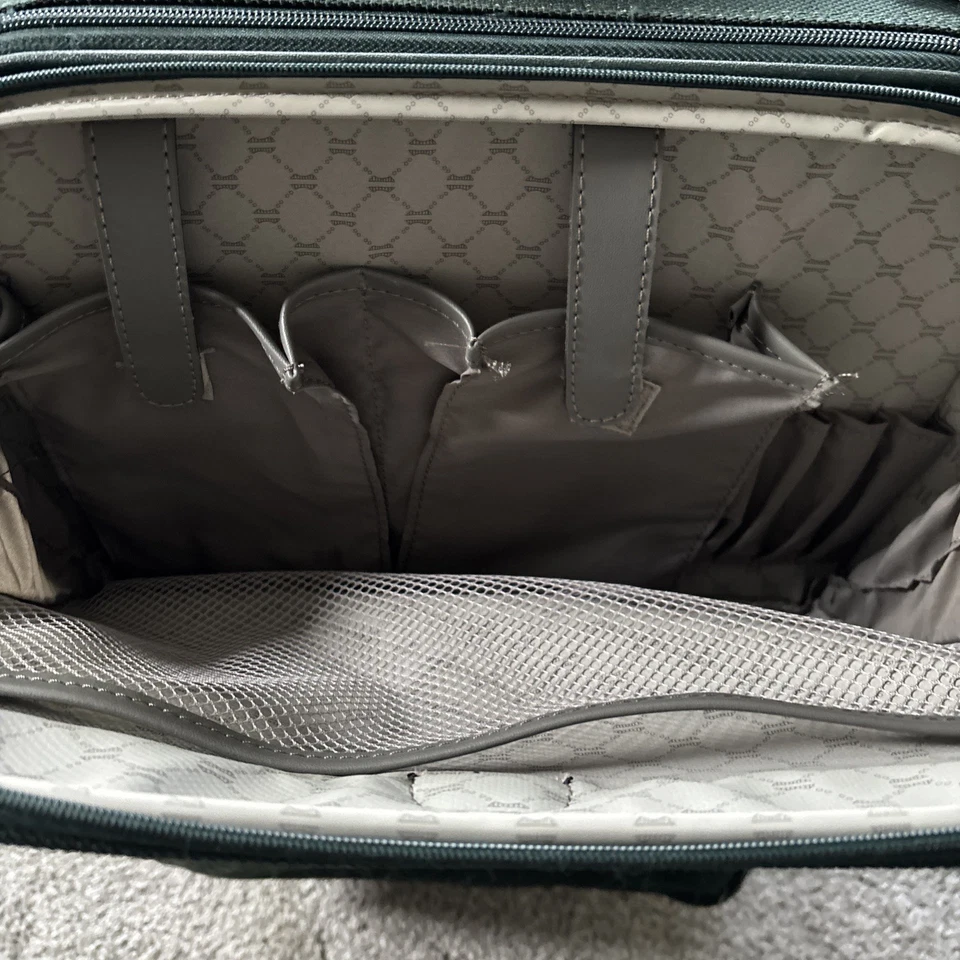 American Tourister Luggage Dark Green Softside Rolling Carry On Travel Suitcase - Image 4 of 4