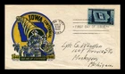DR JIM STAMPS US COVER IOWA CENTENNIAL FDC SCOTT 942 KEN BOLL CACHET CRAFT