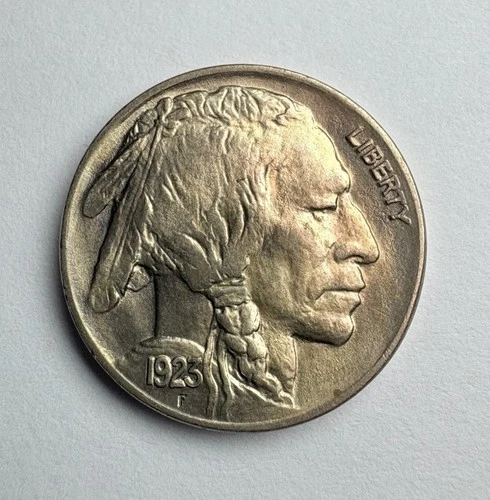 1923 BUFFALO NICKEL - GEM BU NICE LUSTROUS TONING