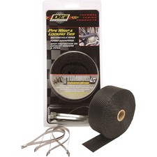 Dei Pipe Wrap Locking Ties Black Titanium 901139 Dei Pipe Wrap Locking Ties Black Titanium 901139