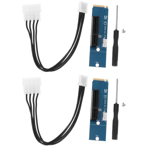 2 STÜCKE SSD an PCIe Adapter Multiplizierer NGFN Feste State Drive zum PCIe - Bild 10 von 12