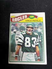 Topps 1977 Vince Papale Rookie #397 Philadelphia Eagles NFL Football Card Base. rookie card picture