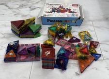 Picasso Tiles Mixed Lot 117 Pieces Assorted C...