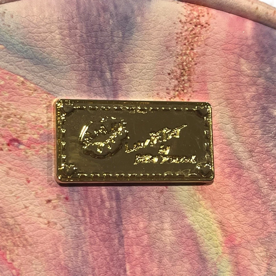 Mochila Bolso Betsy Johnson Rosa Pastel Azul Pequeñas Alas de Mariposa Alas de Hada Foto 2 de 4