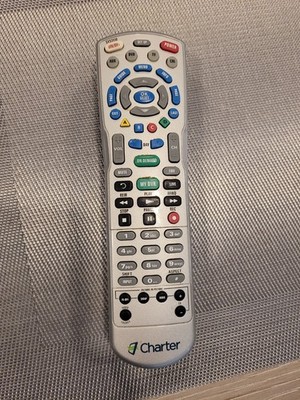 Charter Spectrum 4-Device Universal Remote Control, Silver - AUX DVD TV CABLE!!