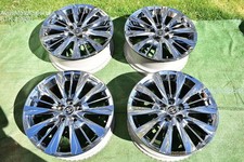 20" Toyota Grand Highlander Platinum OEM Factory Chrome Clad Wheels