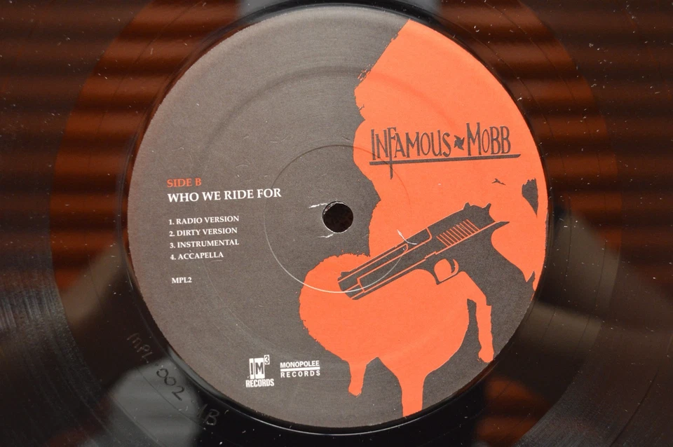 INFAMOUS MOBB - EMPTY OUT (RELOAD) (12")  2004!!  RARE!!  PRODIGY + MOBB DEEP!! - Image 4 of 4