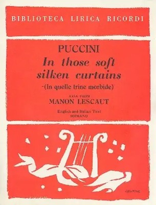 In Quelle Trine Morbide (Manon Lescaut) E-I (S) | Giacomo Puccini | Partitur