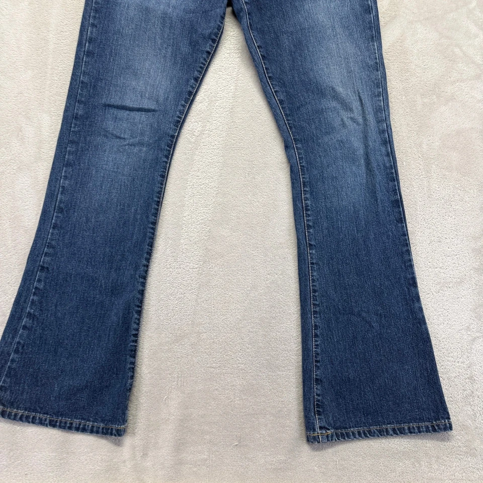 Vintage Abercrombie & Fitch Jeans Women's 2R Flare 1892 Button Fly Dark Denim - Image 4 of 4