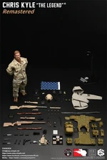 Easy Simple Ck002Dx Chriskyle 1/6 12In Deluxe Ver Collectible Action Figure Toy