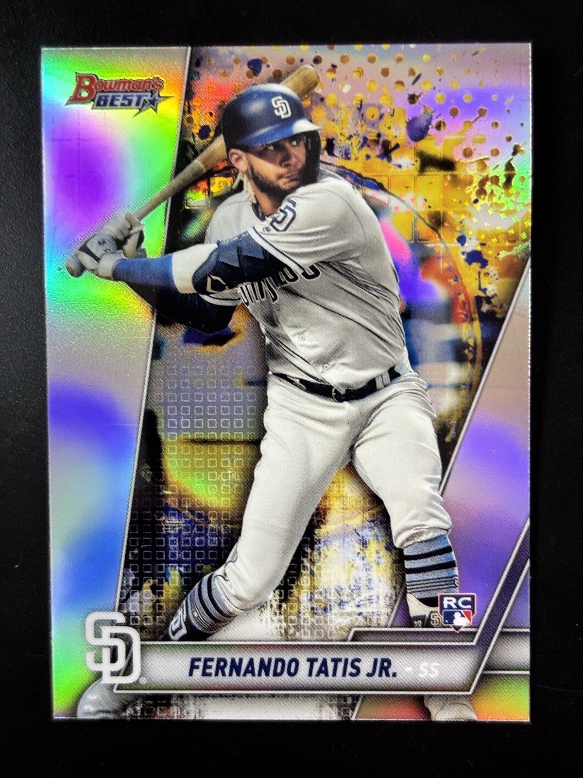 Fernando Tatis Jr. 2019 Bowman's Best Refractor #58 San Diego Padres