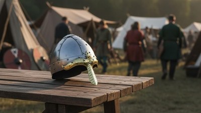 THOR INSTRUMENTS Medieval Norman Viking Armor Helmet Vintage Home Decor Gifts