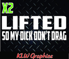 Lifted Decal Sticker Turnbo Diesel Truck Stacks Crew Cab 6.6l Jk Jl Mud Funny