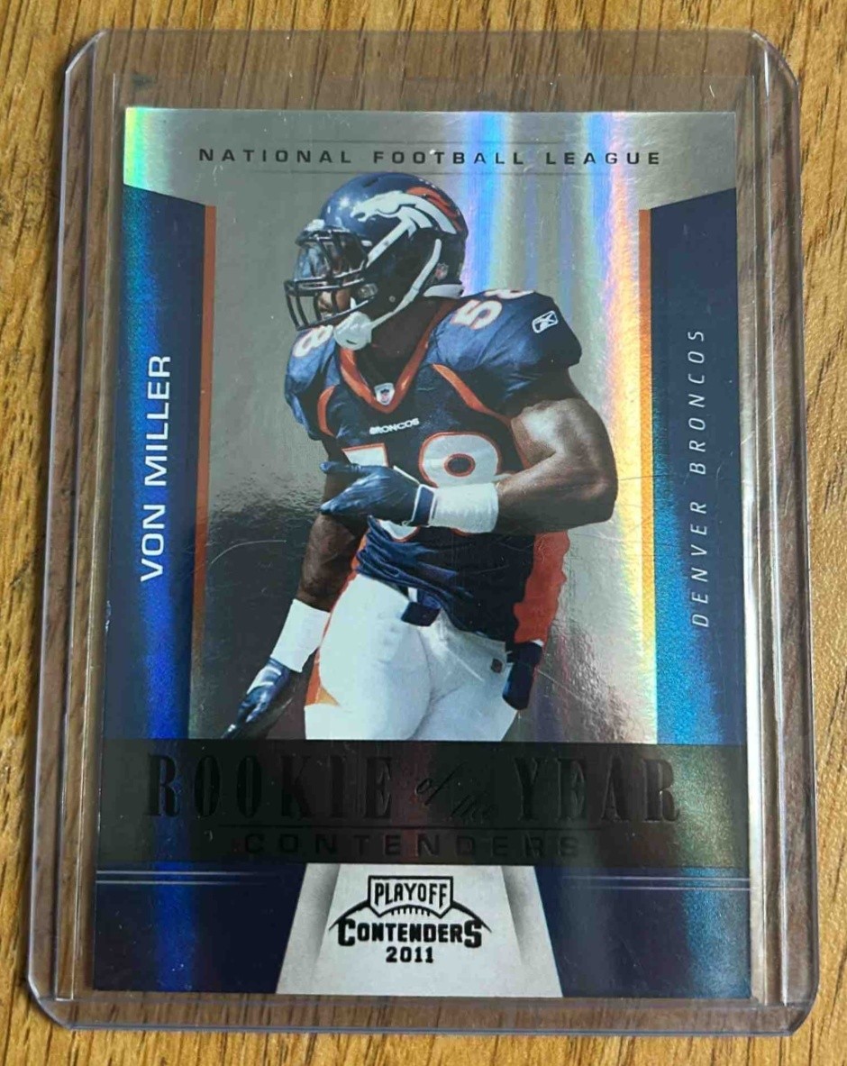 Von Miller Playoff Contenders Rookie of the Year Contenders #14 Black