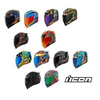 Icon Airflite Full Face Street Motorcycle Helmet - Pick Size