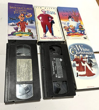 Lot of 6 Christmas Movie VHS Tested Works