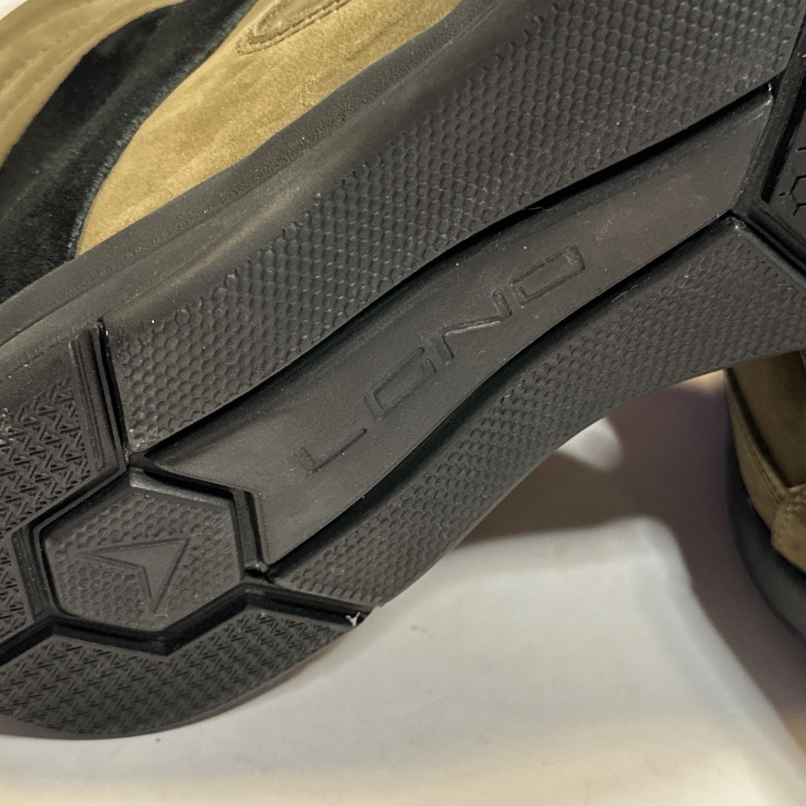 LGND Men’s Leather CALI Boot Green Size 9.5 M Lightweight Made In USA