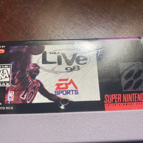 NBA Live 98 (Super Nintendo SNES) - Picture 3 of 8