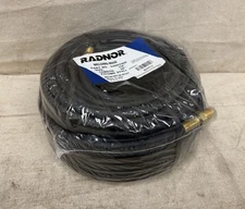 RADNOR 64003360 Inert Gas Hose 1/4" Hose Inside Dia Black MRH x MRH 100 ft Hose
