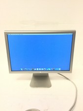 Apple A1081 Widescreen Cinema Display 20  LCD Monitor, No Ac Adapter, WORKING