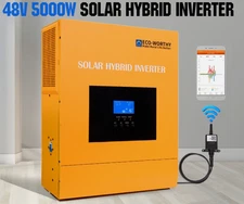 ECO WORTHY / SRNE 5000W 48V Hybrid Solar Inverter hf4850u80-h