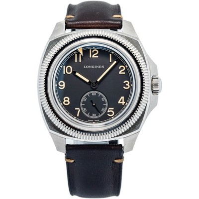 Longines Pilot Majetek Tartarugone L2.838.4.53.9 Complete SS Auto Men's 43mm