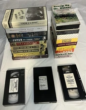 Vintage Railroad Vhs Lot JNJ HERRON Rail Fan Collection Out Of Print Documentary