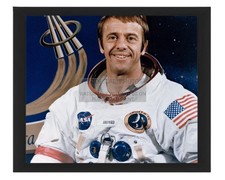 ALAN SHEPARD APOLLO 14 ASTRONAUT MOON MISSION 1971 8X10 FRAMED PHOTO