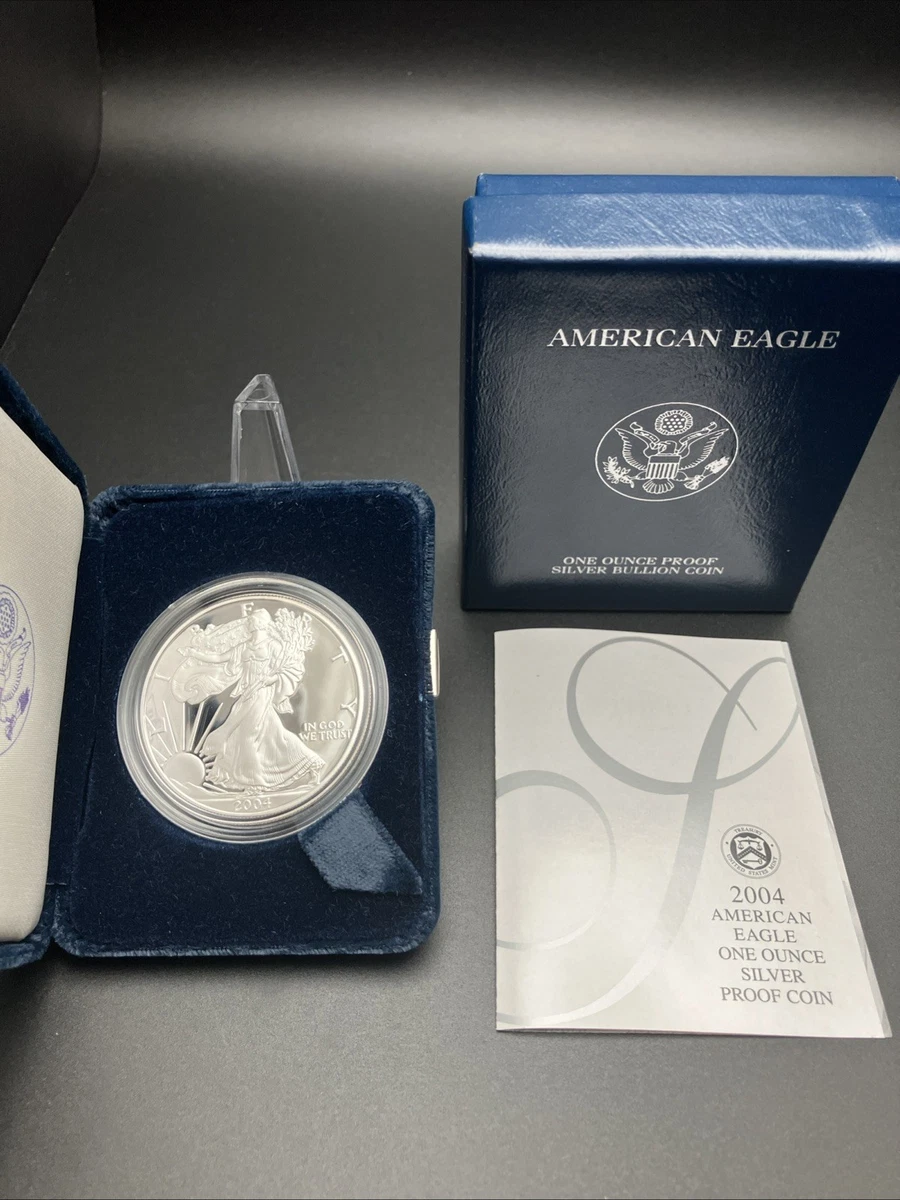 American Eagle 2004 Silver Bullion Coins for sale | eBay American Eagle 2004 Silver Bullion Coins for sale | eBay