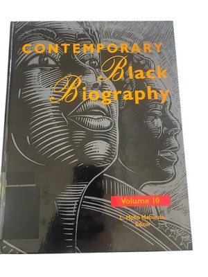 Contemporary Black Biography Volume 10 L. Mpho Mabunda 1996 Gale Research