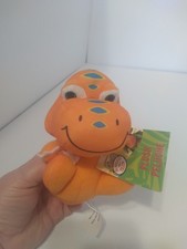 NWT DINOSAUR TRAIN PBS KIDS T-REX BUDDY JIMM HENSON ORANGE PLUSH