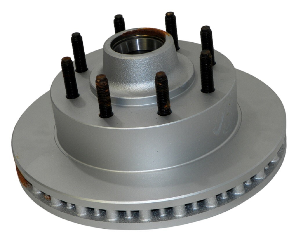 Genuine Ford NBRR-67 Motorcraft Front Disc Brake Rotor and Hub Assembly